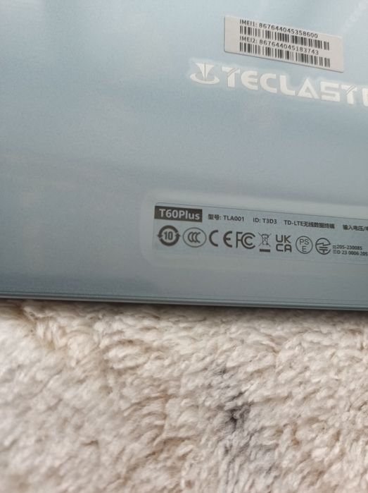 Новий  12-дюймовий планшет Teclast T60plus