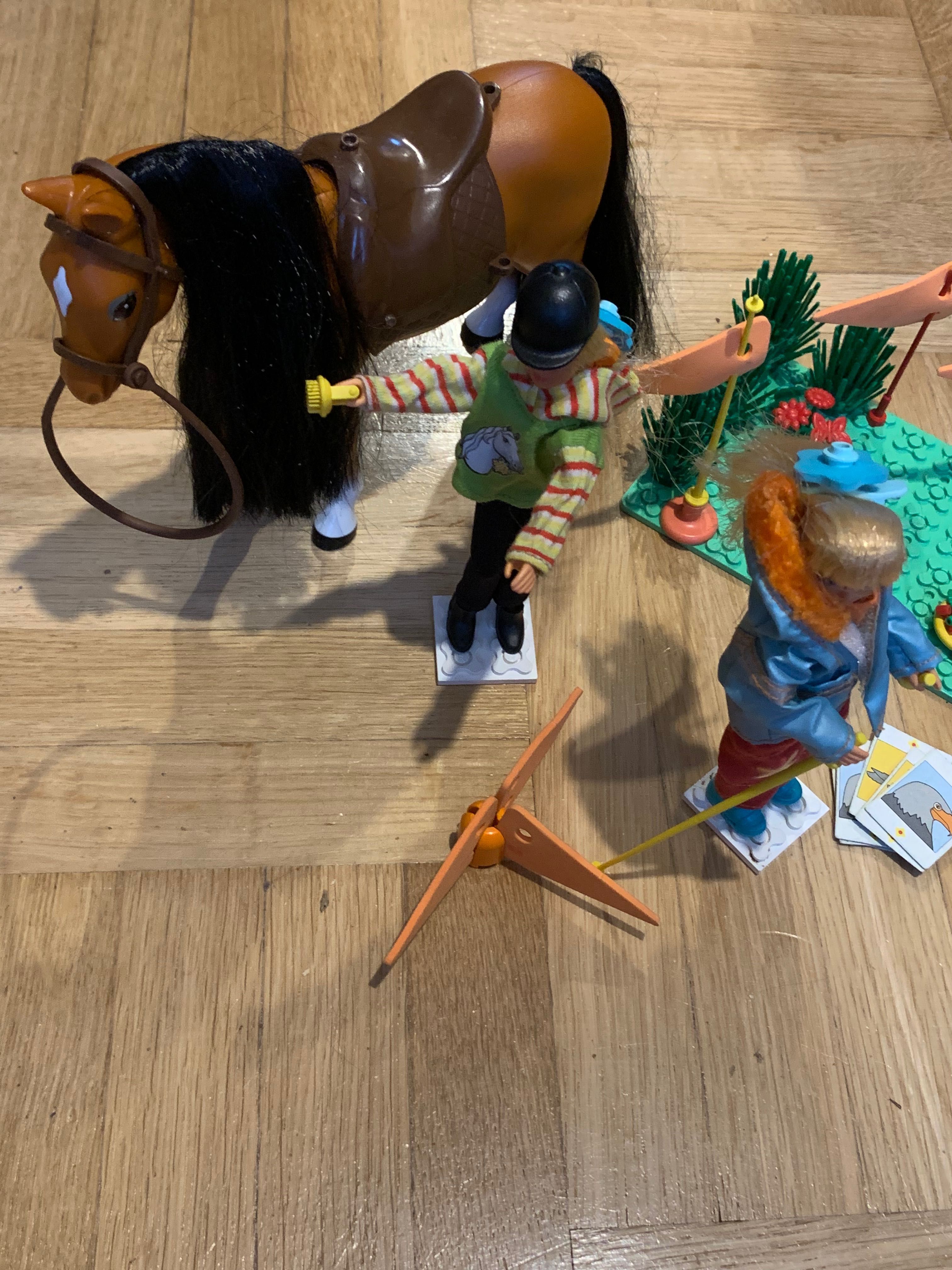 Lego Scala, zestaw lalki plus koń- 2 figurki plus koń