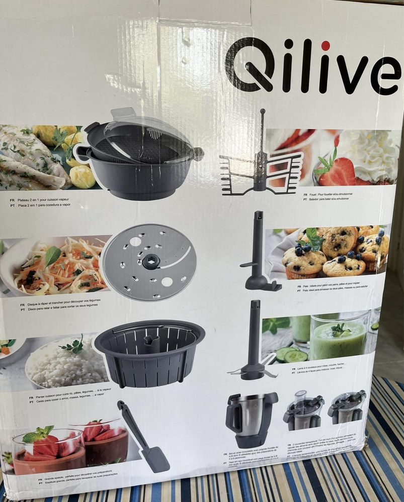 Robot Cozinha Qilive 12 Funções