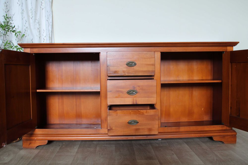 Komoda elegancka klasyczna drewniana rustykalna masywna solidna