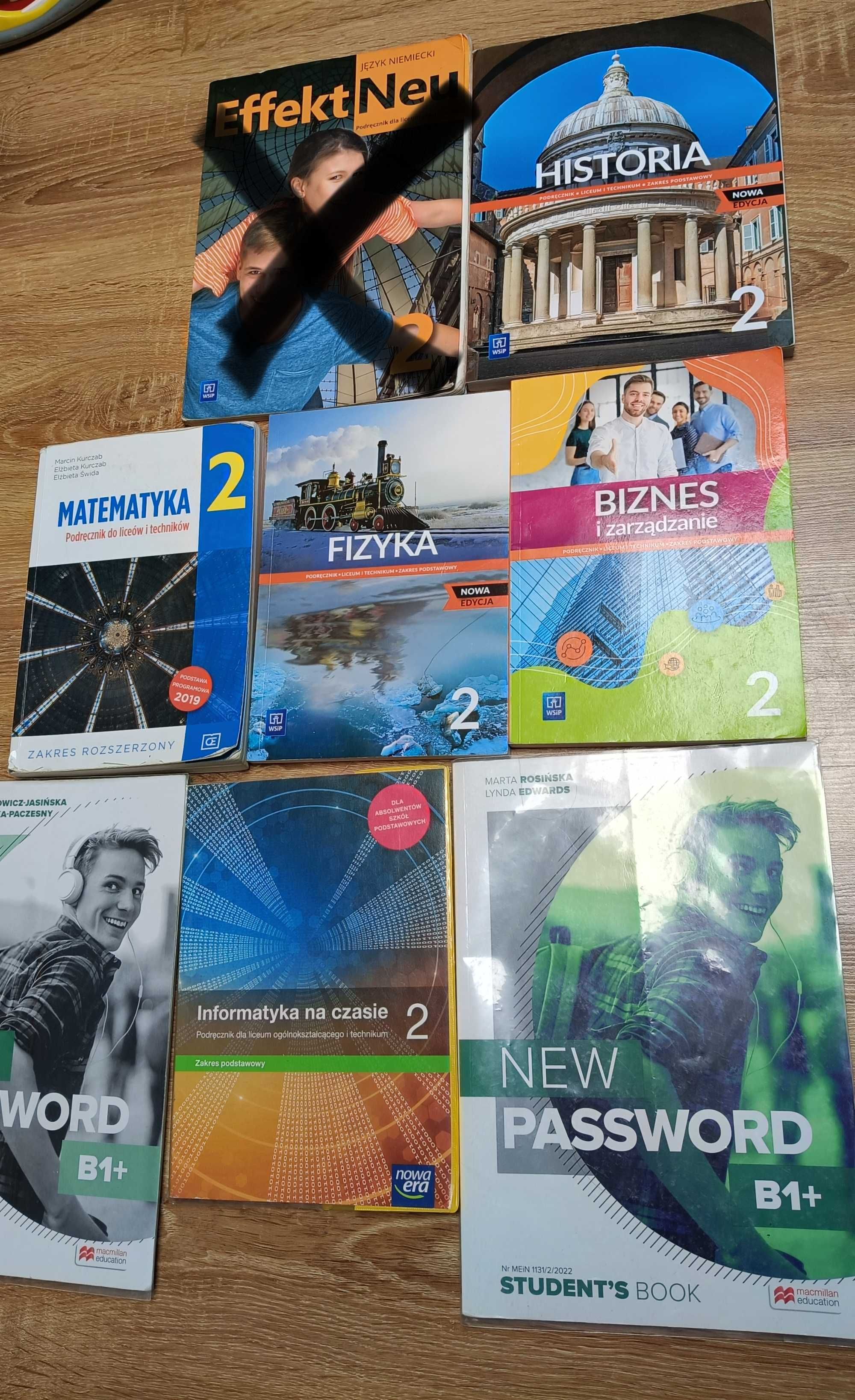 Książki do 2 klasy technikum liceum