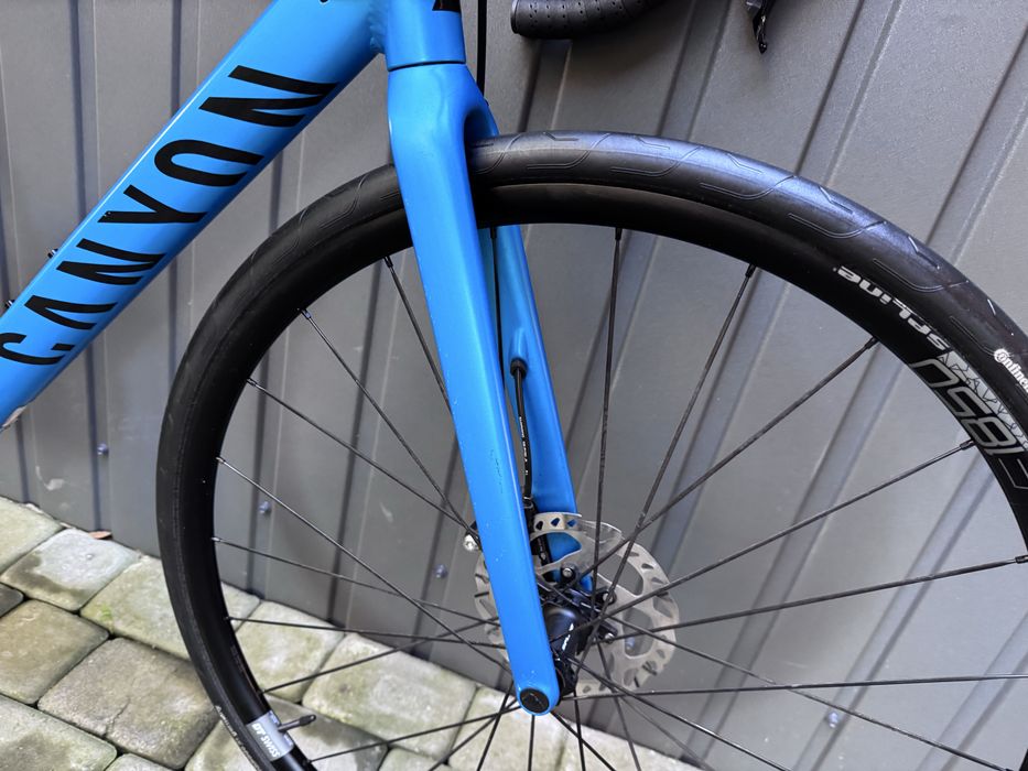 Canyon Endurace AL 7. Shimano 105 R7000.DT Swiss E1850 Spline Disc. XS