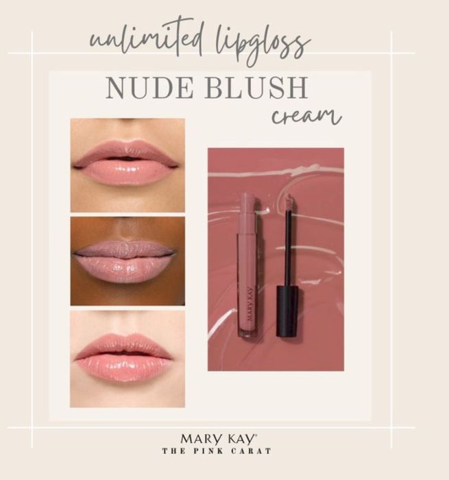 Nawilżający UltraBłyszczyk Unlimited Nude Blush (Kremowe)