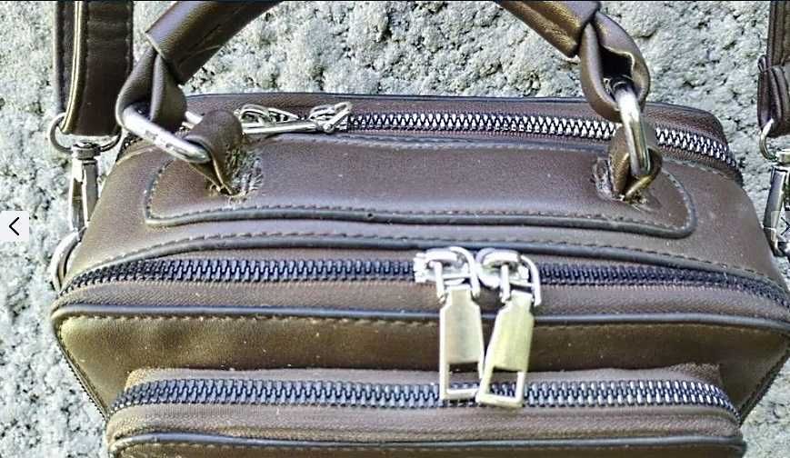 Вместительная сумочка кросс-боди, 21х16х7см
