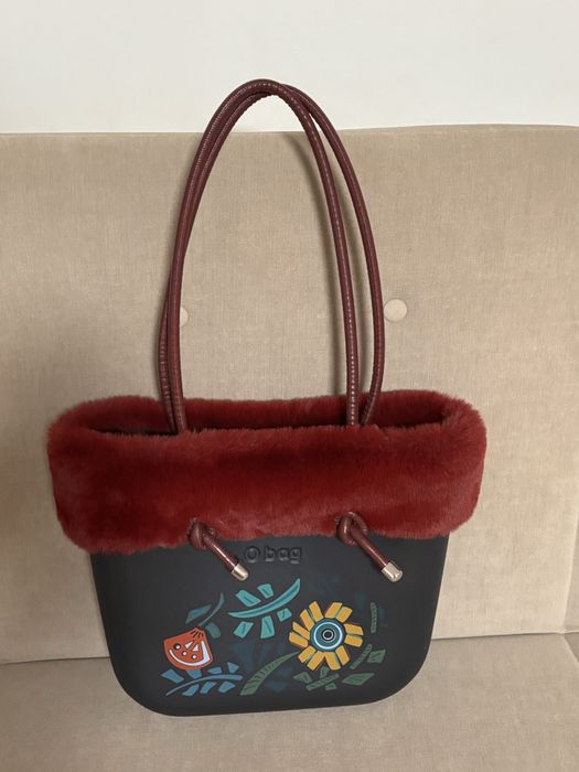 Torebka O bag mini jak nowa uchwyty organizer opaska obag