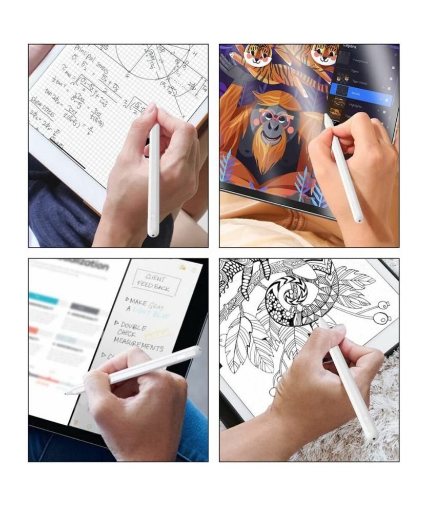 Apple Rysik TECH-PROTECT UltraPrecise Magnetic Stylus Biały