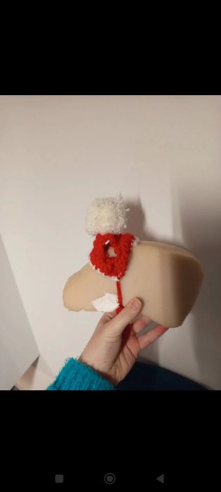 Czapeczka świąteczna dla hobby horse