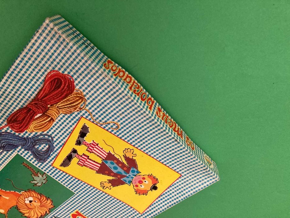 Jogo Os Meus Bordados da Majora Novo Antigo