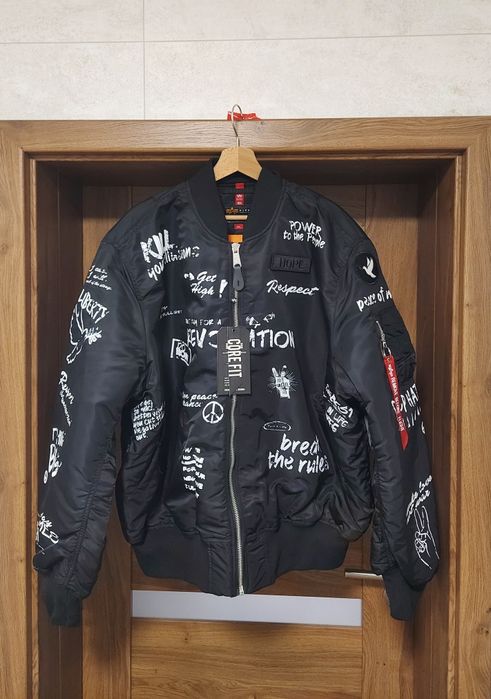 Kurtka bomberka Alpha Industries MA-1 Peace rozmiar L