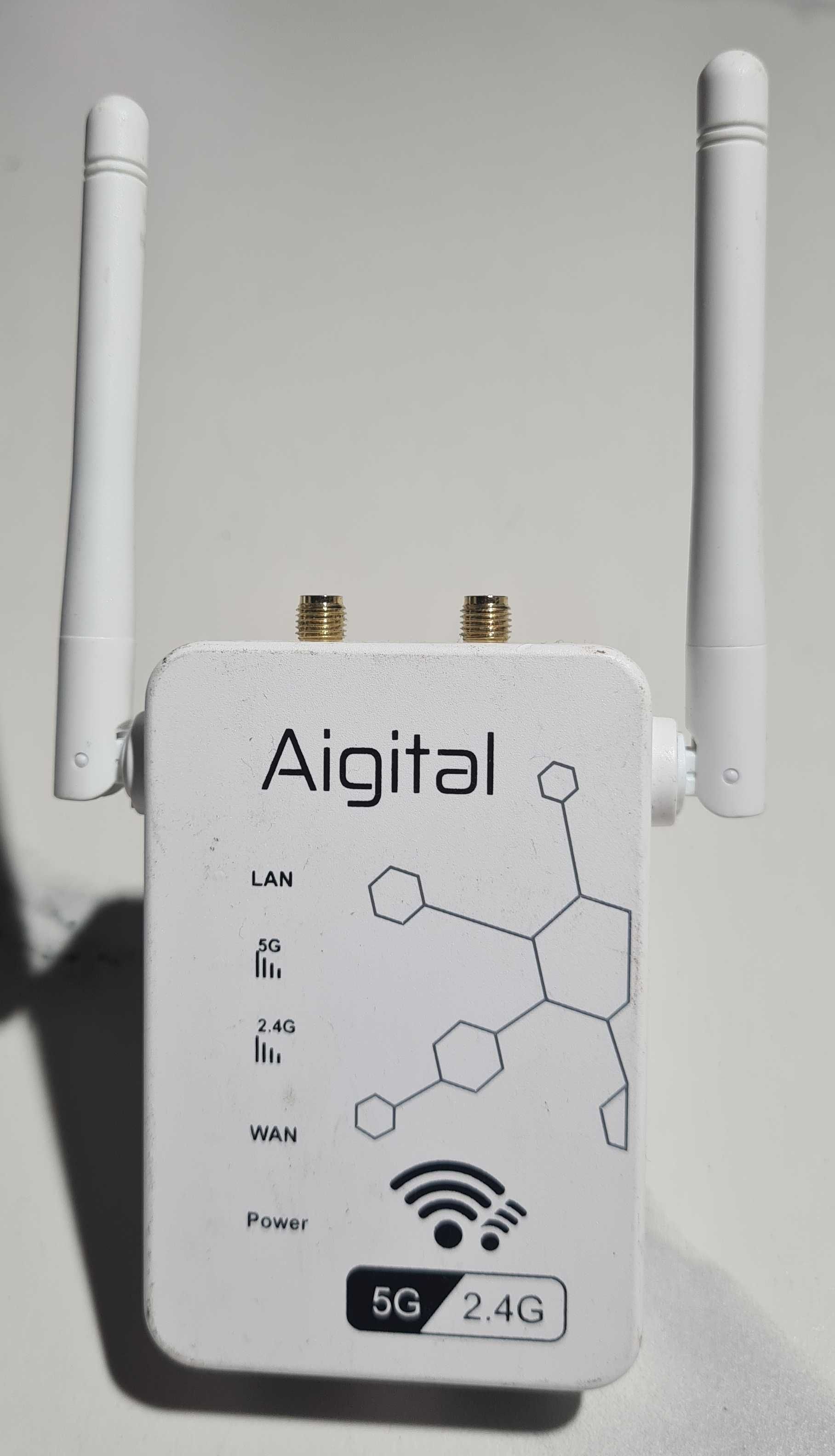 Wzmacniacz sygnału WiFi AP/Repeater Aigital 2,4GHz i 5GHz