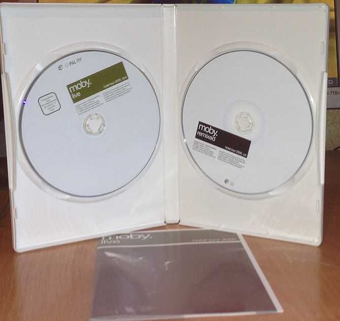 Moby "Live - Hotel Tour 2005" (DVD+CD)