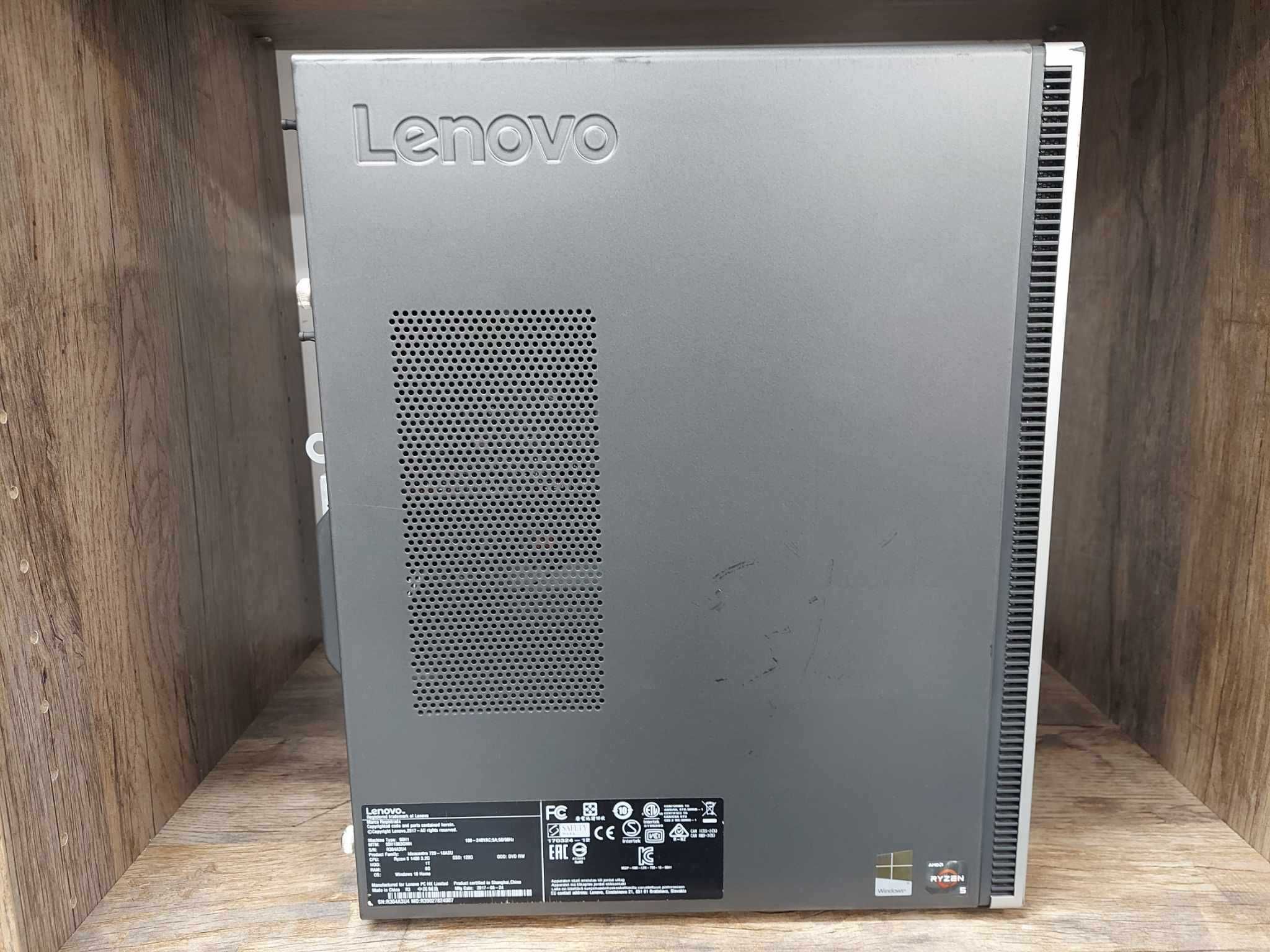 Komputer Lenovo IdeaCentre 720-18ASU RYZEN 5 1400/16GB/256GB gwarancja