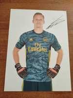 Autograf, podpis, nadruk Bernd Leno Arsenal Piłka Nożna Sport Kolekcja