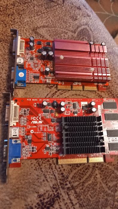 Видео карты PCI Creative SB.Asus..Gainward.RF модулятор в отл. состоян