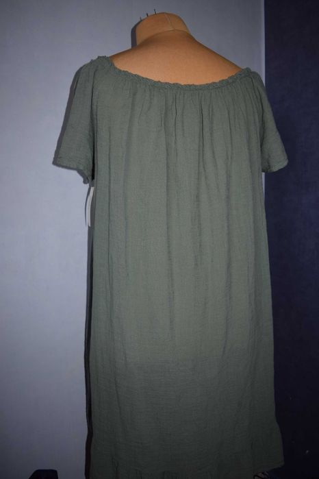 Piękna sukienka włoska nowa hiszpanka bawełniana_48