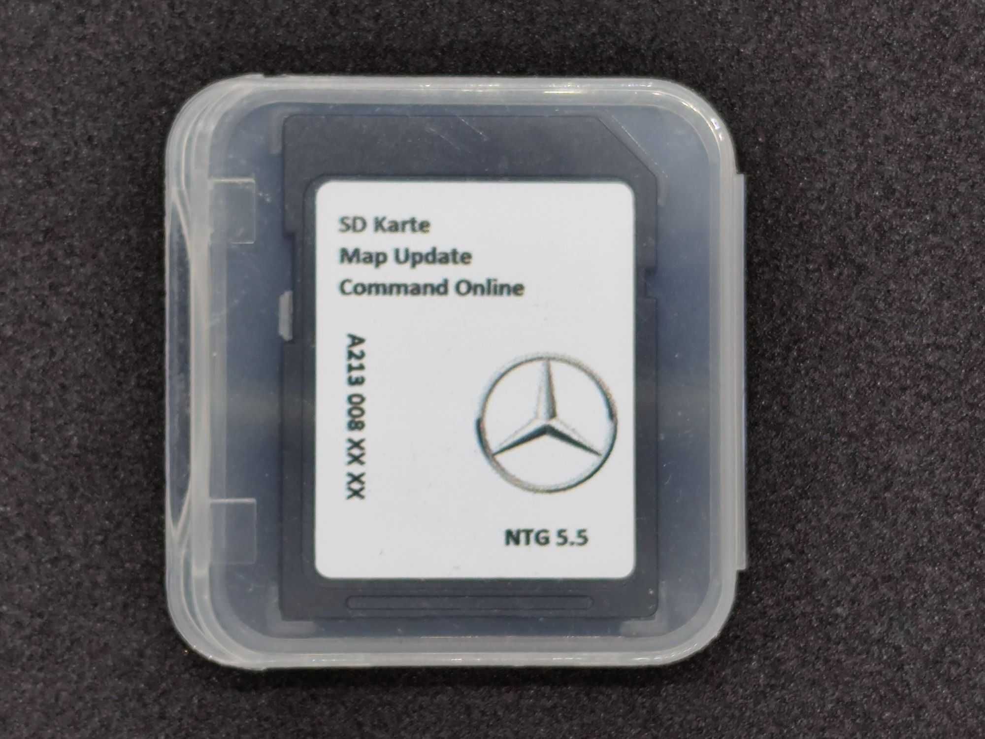Aktualizacja map Mercedes NTG 5 Star 1 i Star 2 NTG 5.5