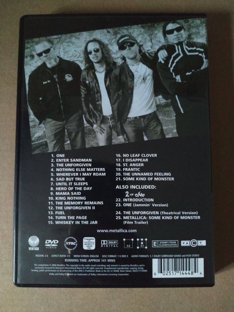 Metallica - The videos DVD