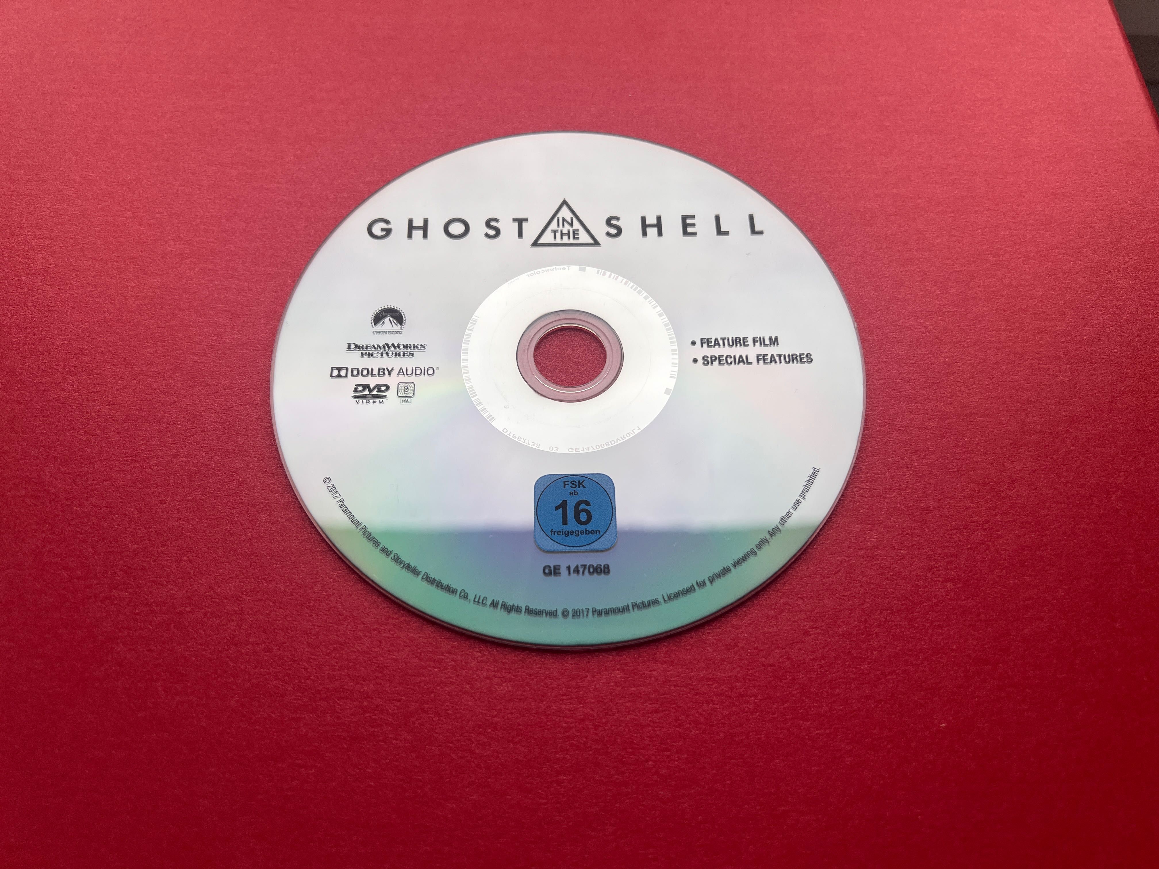 Ghost in the shell DVD Lektor DE