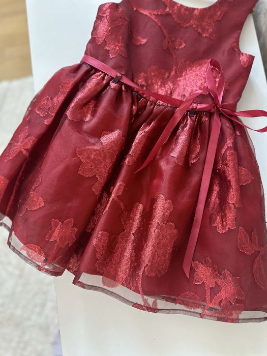 Святкова ноаорічна сукня , теплі лосини  F&F розмір 4-5 років 110