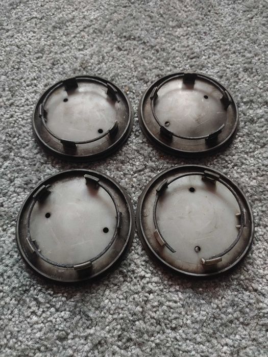 Dekielki alufelgi Porsche 77mm x 59mm czarne cena za komplet