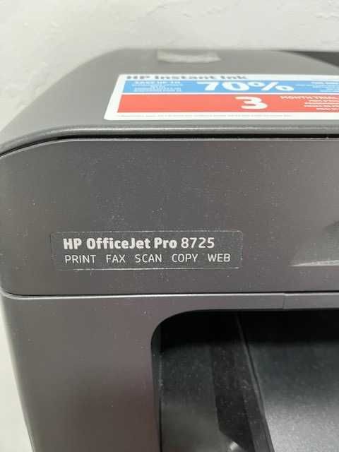 Impressora HP office Jet Pro8725