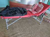Składany stół do masażu łóżko Cosmo Alu Venge