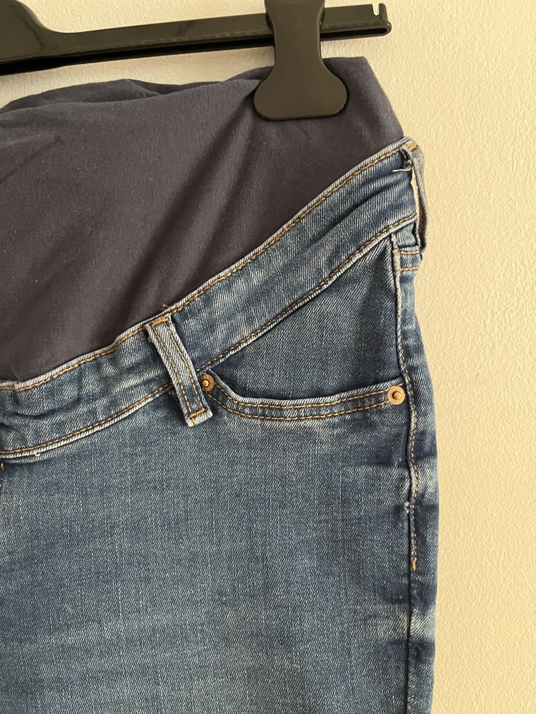 H&M spodnie jeans mama ciąża