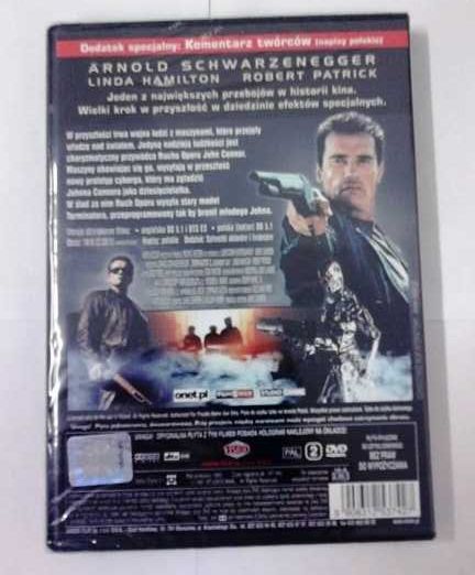 Terminator 2 QDVD Wersja Reżyserska +20 min. NOWY folia