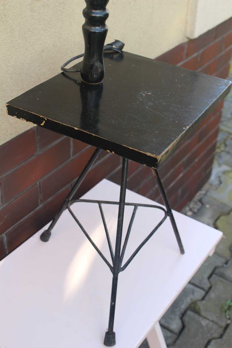stara lampa podłogowa prl
