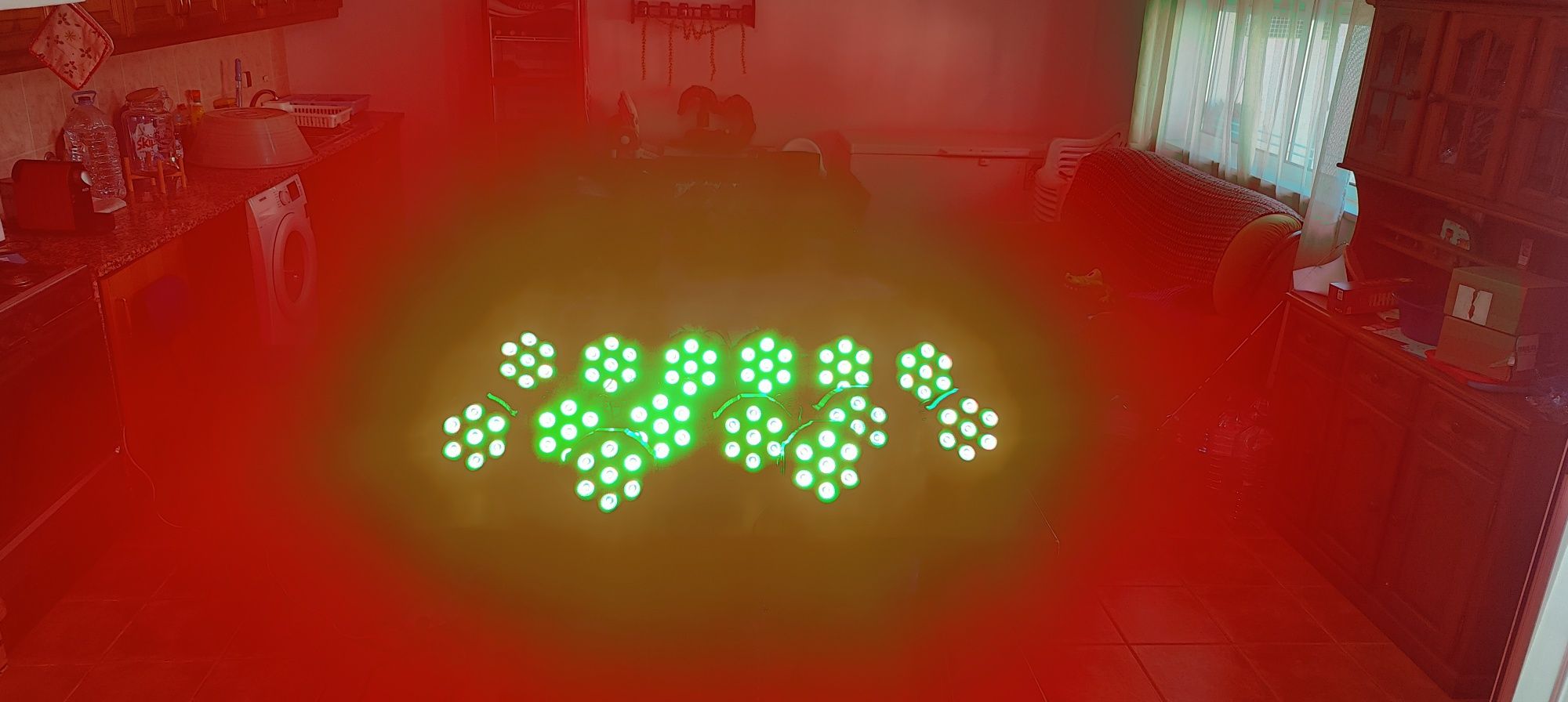 Pares Led flat 7x12w