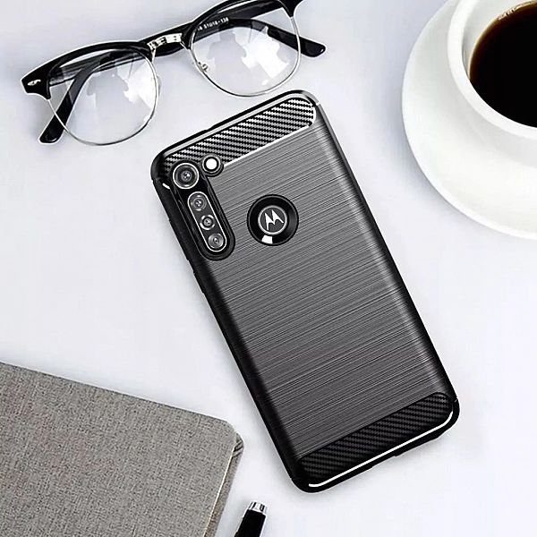 Carbon Case etui do Motorola Moto G8 Power