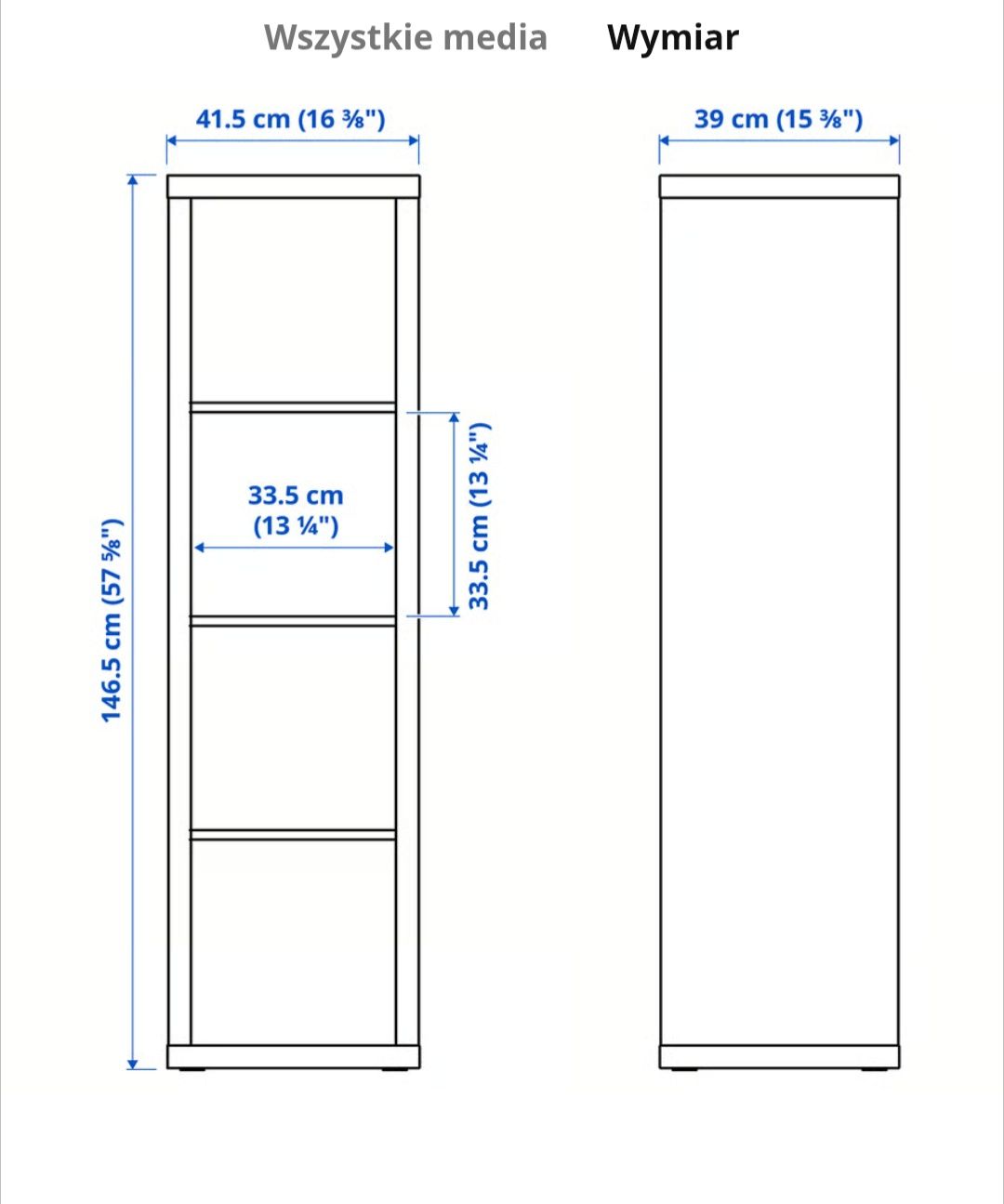 Kallax półka Ikea