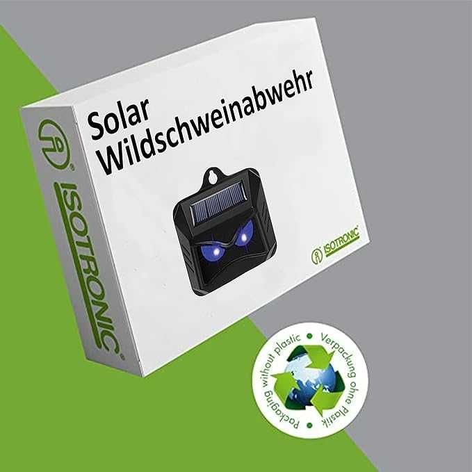 Solarny odstraszacz zwierząt przed dzikimi zwierzętami