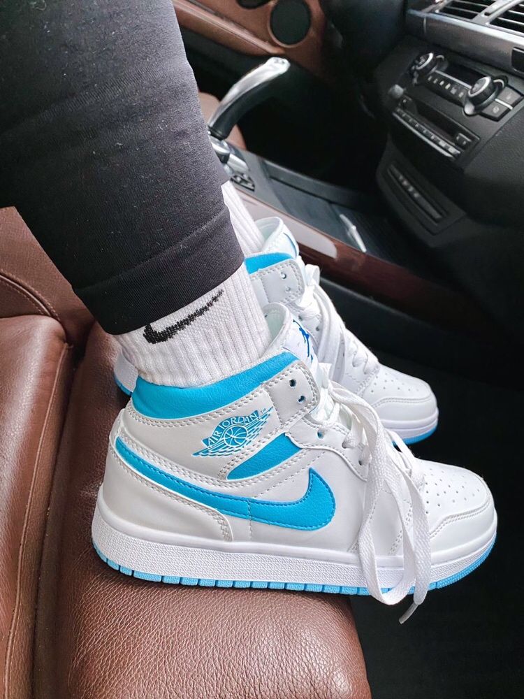 Buty Nike Air Jordan 1 Mid UNC 36-40 damskie trampki