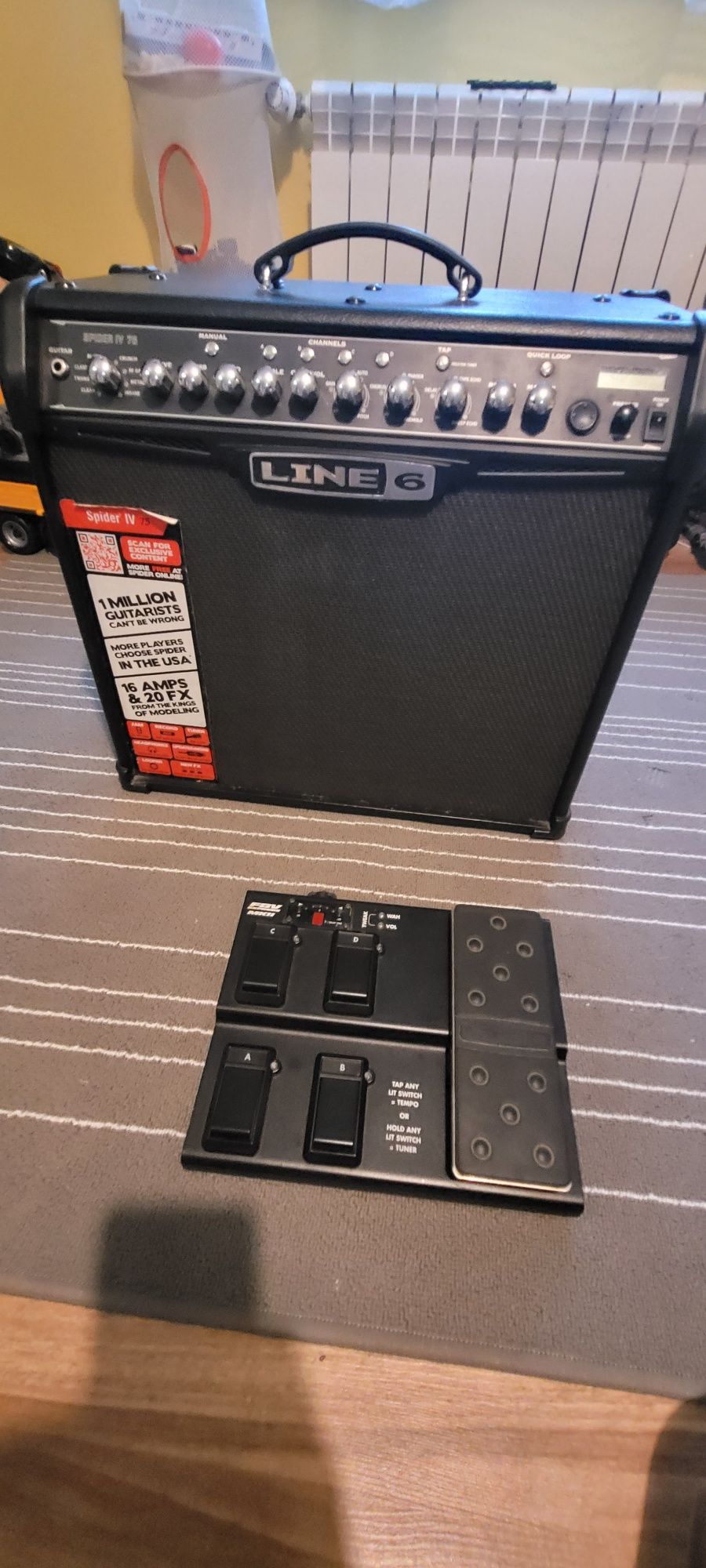 Line 6 spider IV 75w. Wzmacniacz gitarowy piecyk