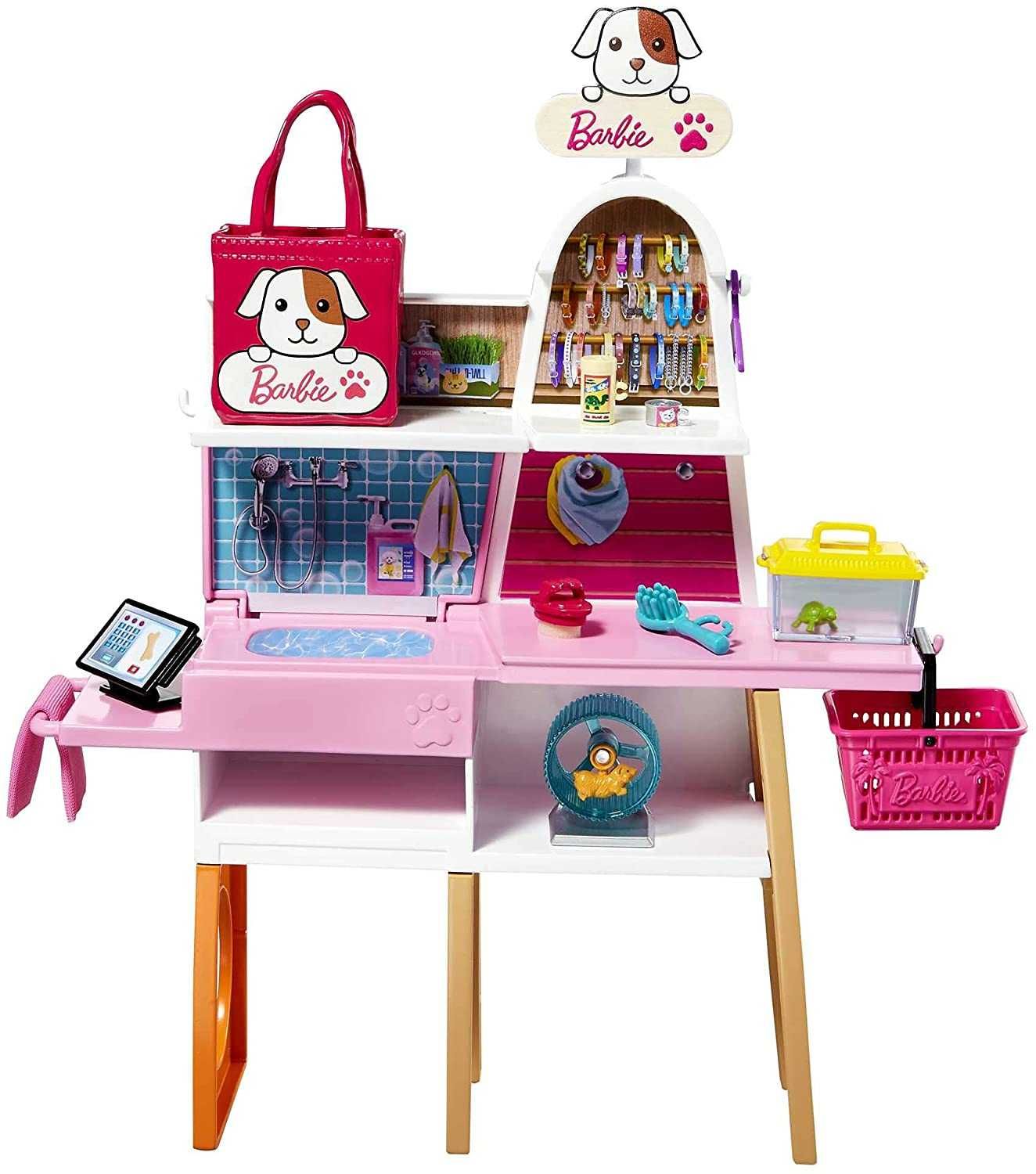 Кукла Барби и игровой набор   "Все для домашних любимцев"