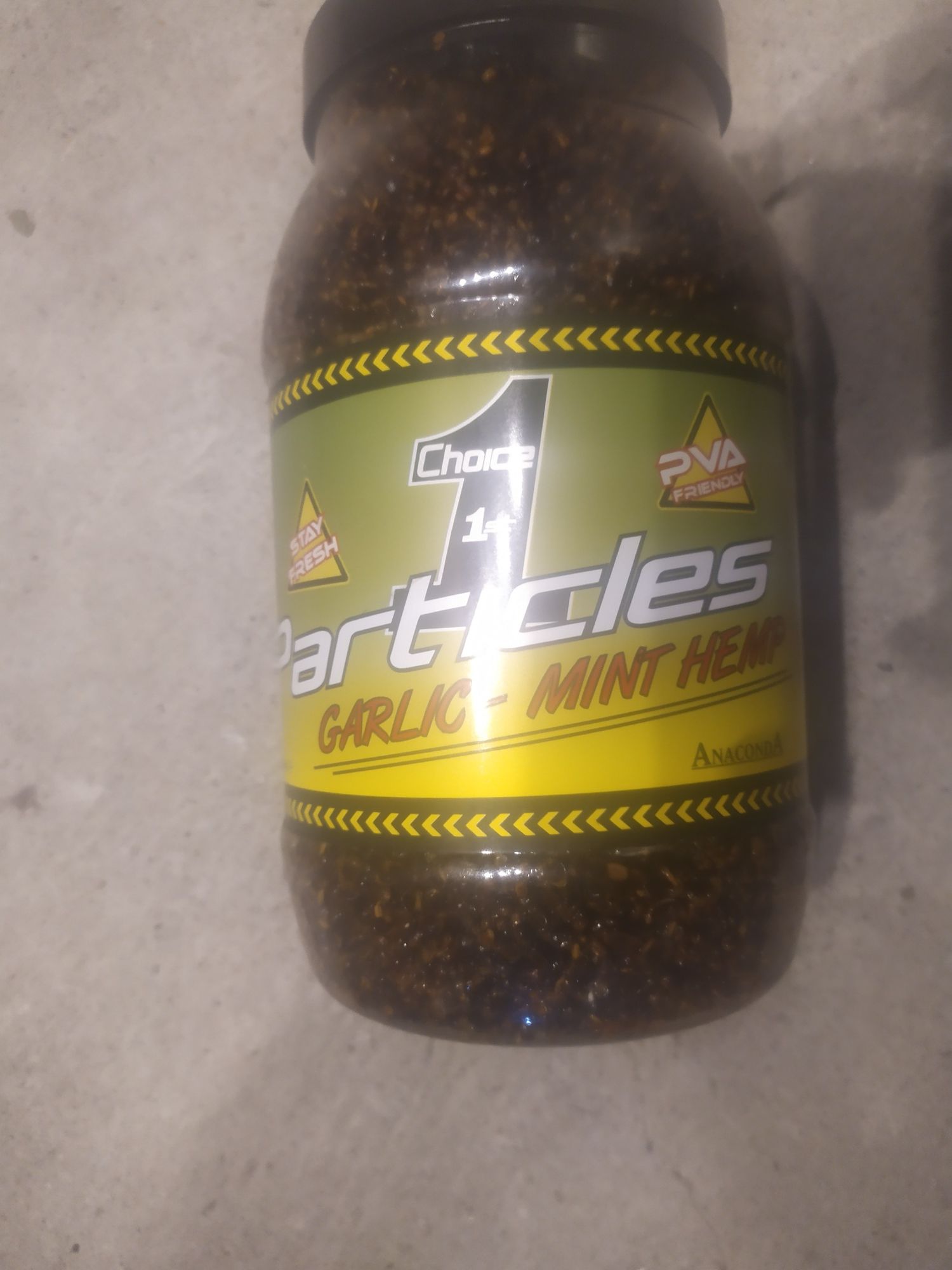 Konopia wędkarska Anaconda Particles Garlic-Mint hemp 2250ml okazja
