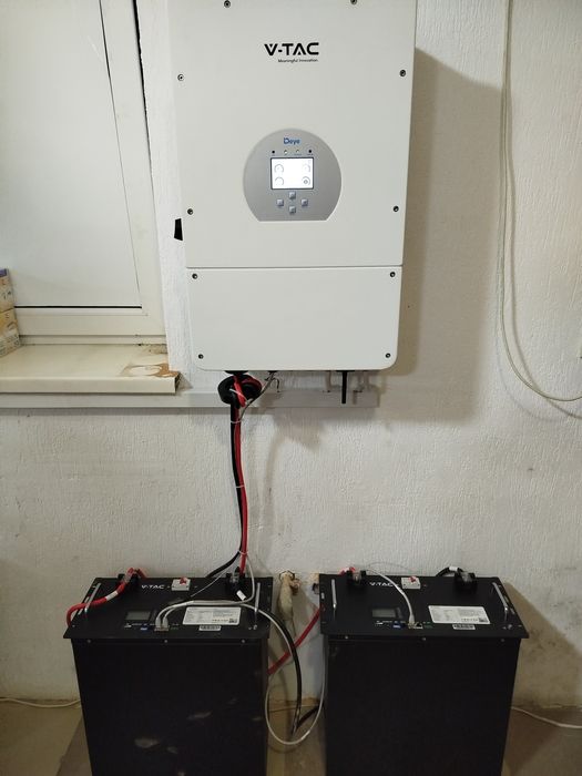 Електрик підключення інвертора, генератора екофлов, Deye.