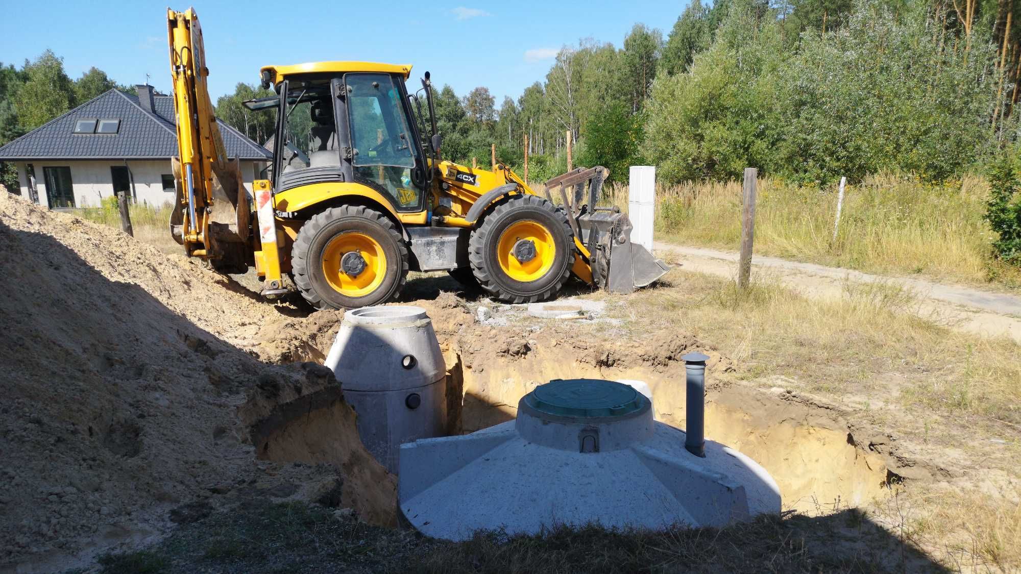 Biologiczna oczyszczalnia SBR dla 4 osób BETONOWA! LOKALNA FIRMA!