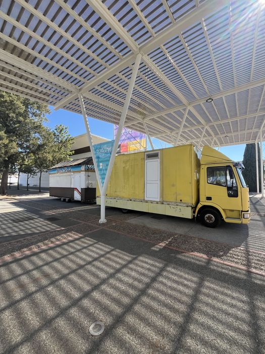 Roulote de street food mais camiao casa