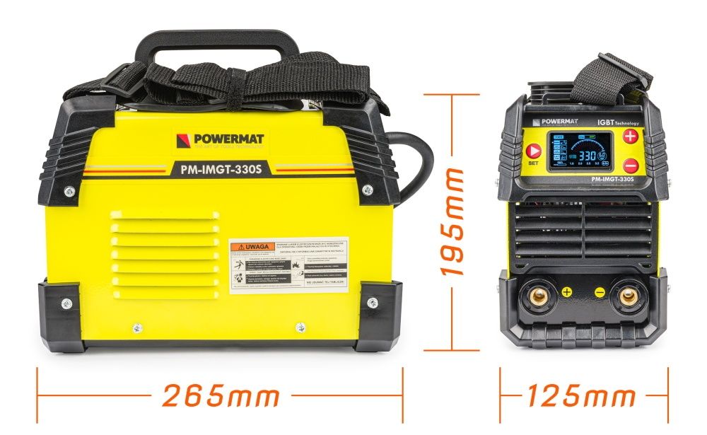 Spawarka INWERTOROWA 330A Powermat Sklep Fv