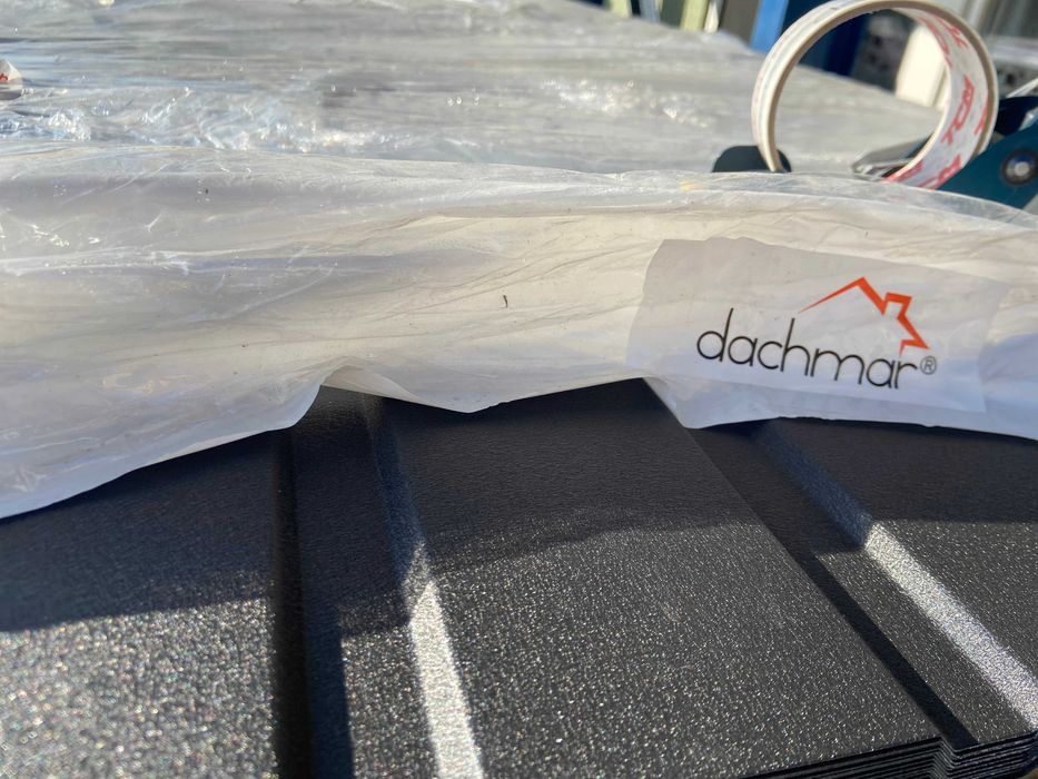 Blacha trapezowa T-6 czarna, antracyt, blacha na podsufitkę, elewację