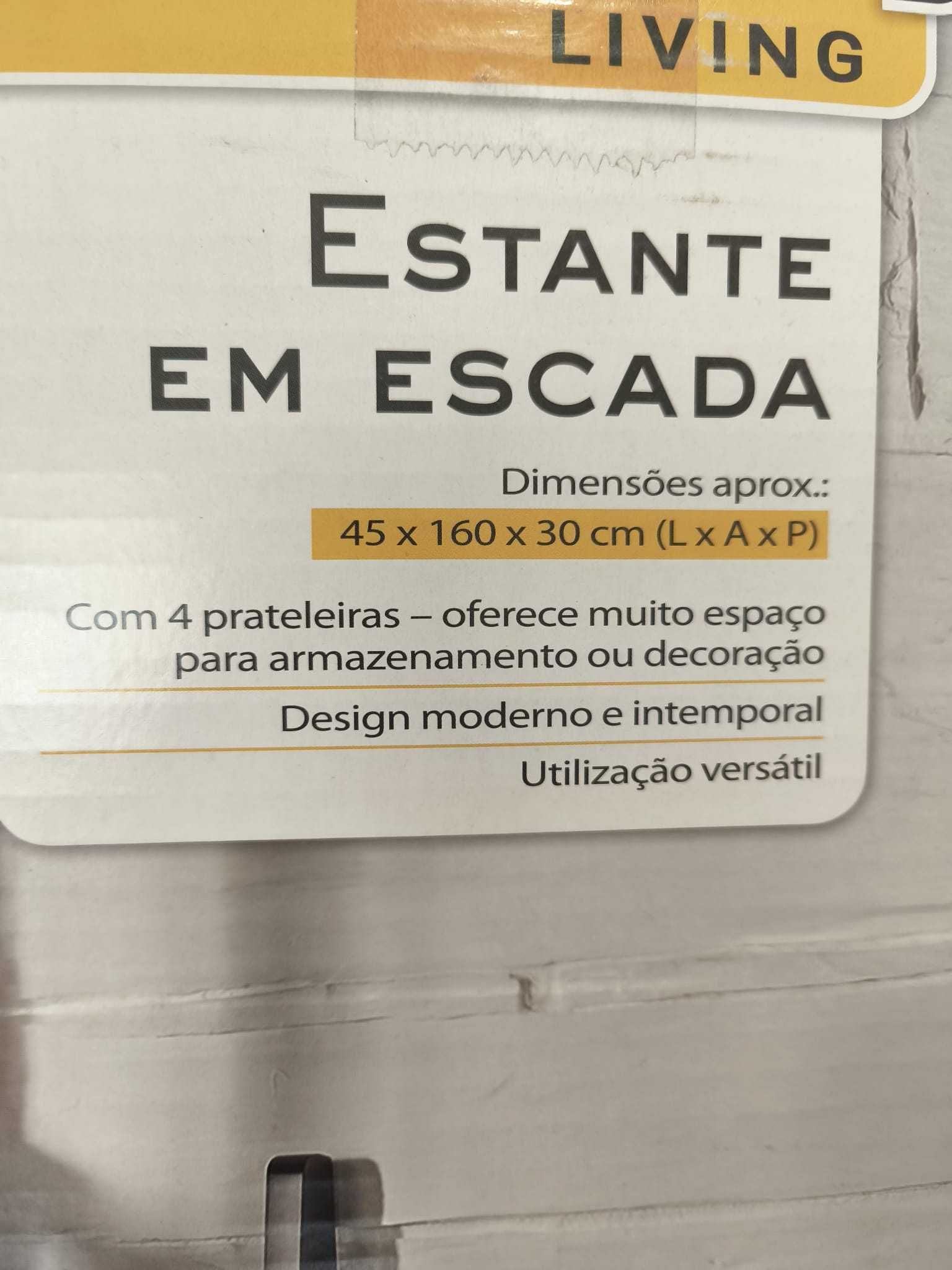 Estante escada - Nova, por montar