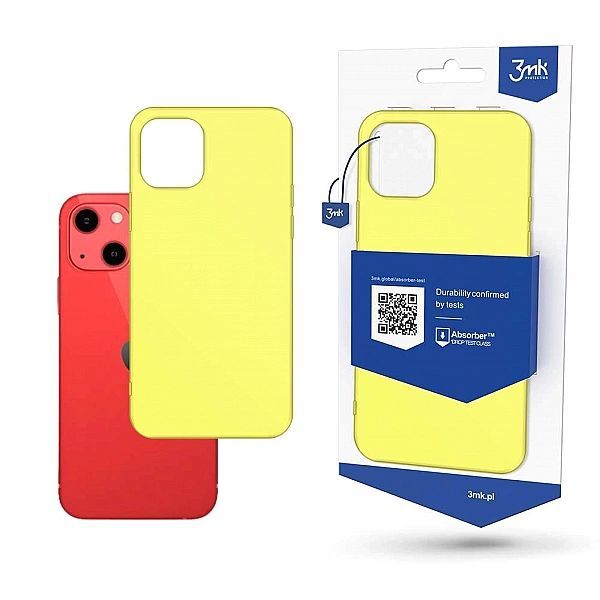 Etui 3mk Matt Case na iPhone 13 mini - żółte