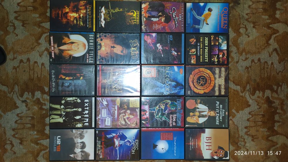 Продам DVD диски кино и музыка.Остатки