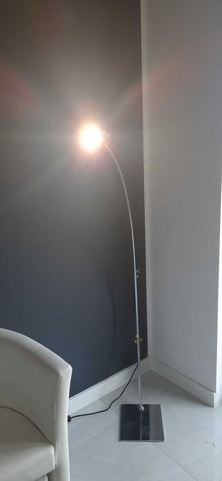Lampa podłogowa ściemnialna z włącznikiem dotykowy z Black Red White