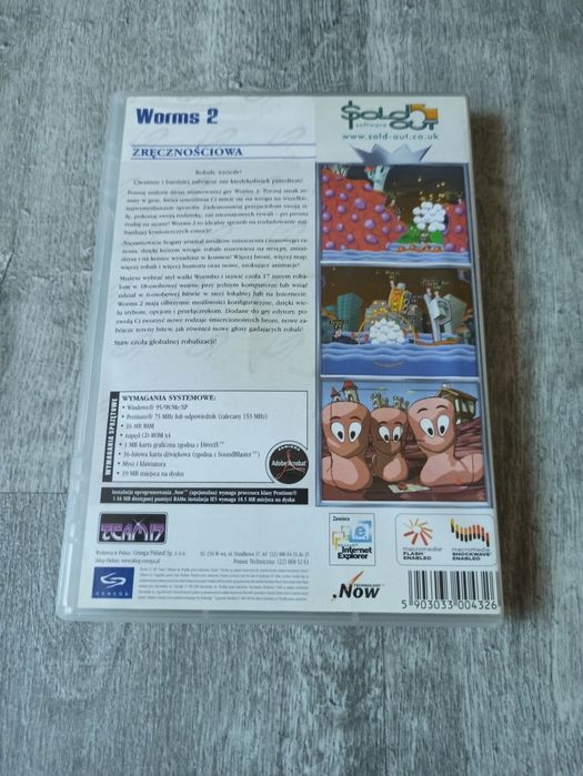 Gra PC CD Rom Worms 2