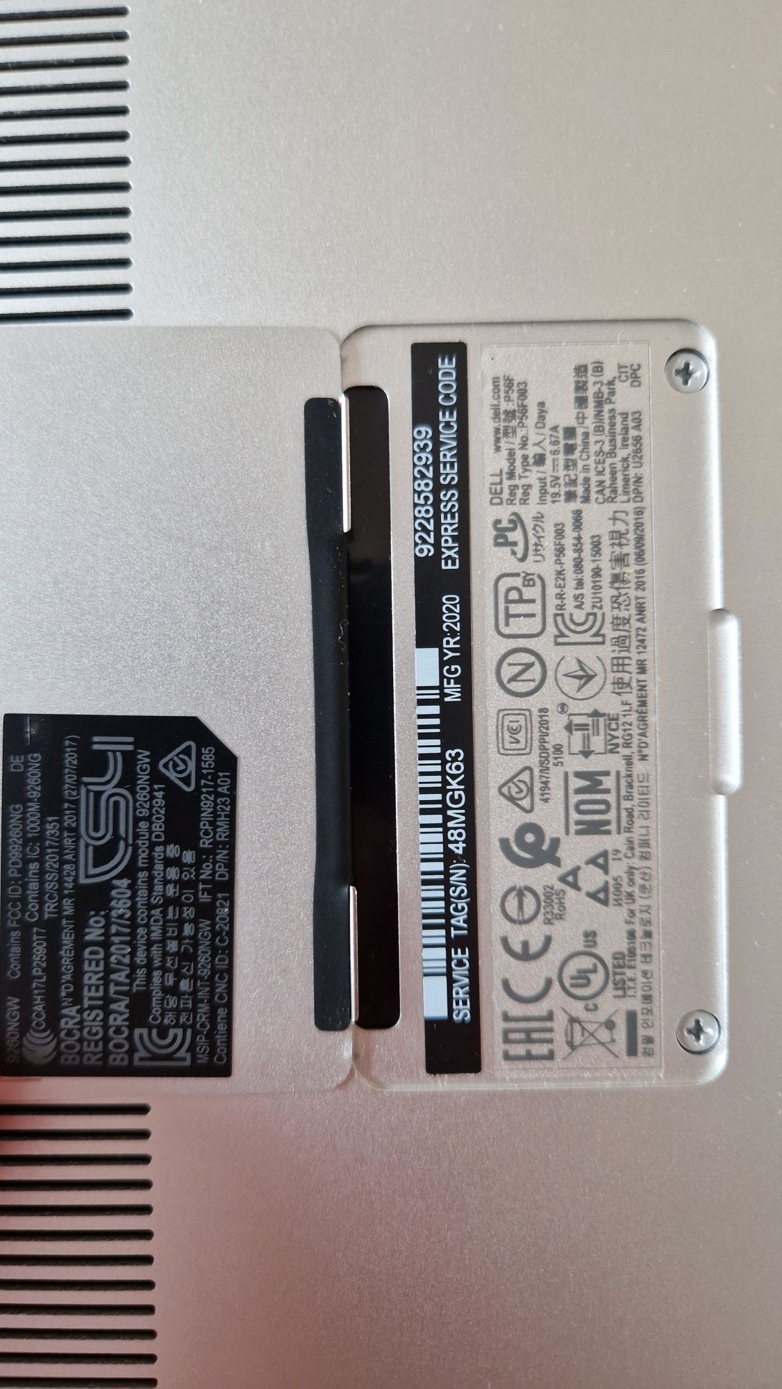 Laptop Dell Precision 5540 15.6"/i7-9850H/Nvidia Quadro T1000/SSD 512G