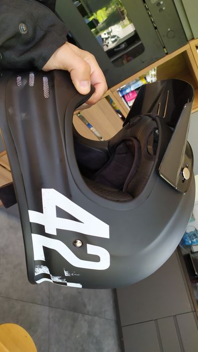 Kask sportowy na motocykl, quad, samochód