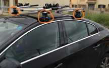 THULE - suportes para barras de tejadilho - Refª: Thule 754